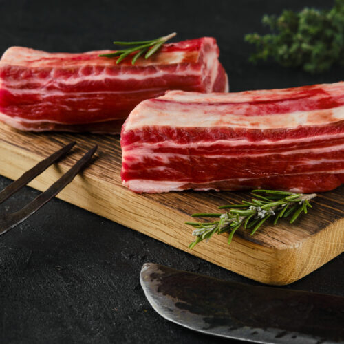 Jautienos šonkauliai / Back ribs